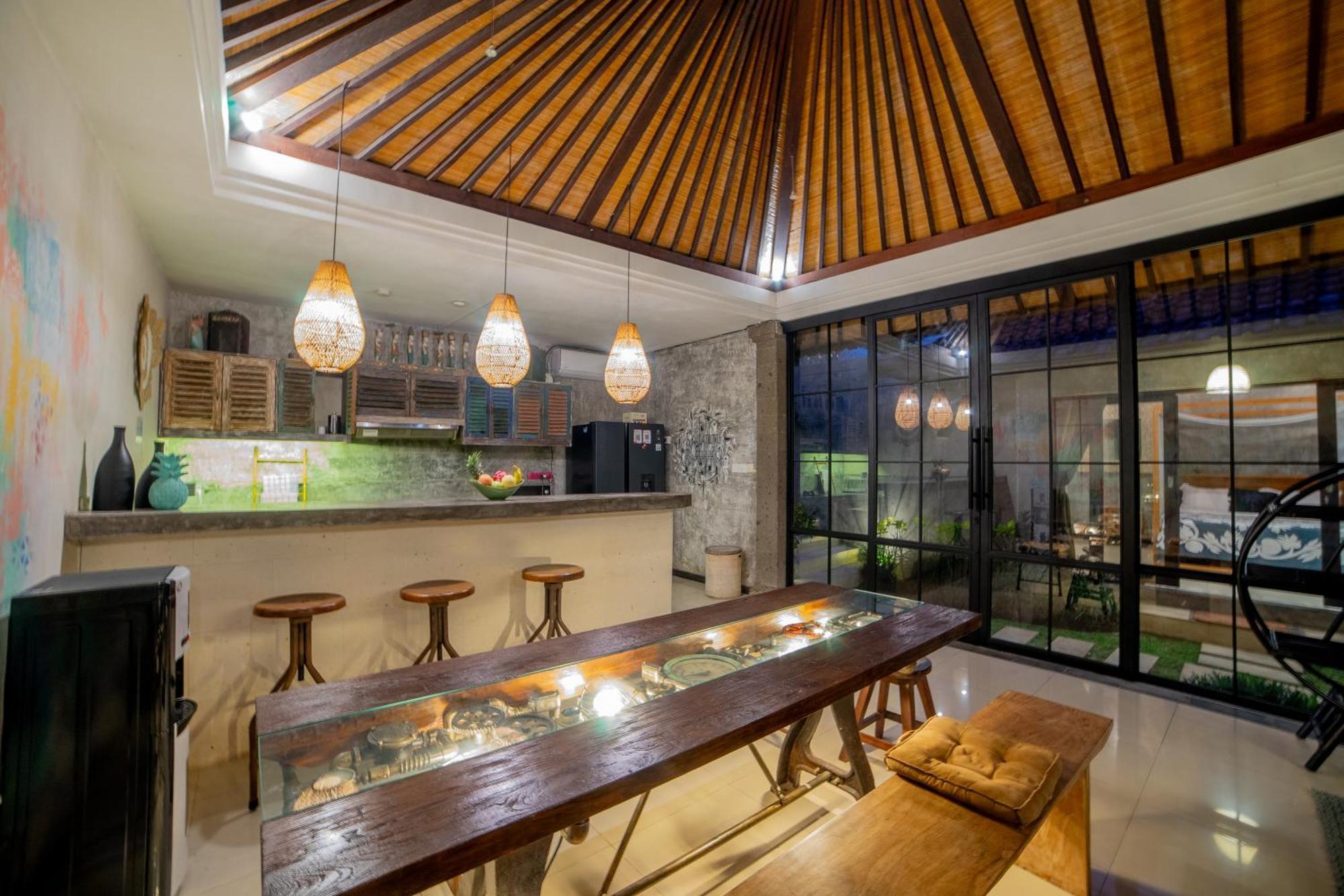 Villa Elysium Fields - Rustic Meets Industrial Chic Design Canggu Kültér fotó