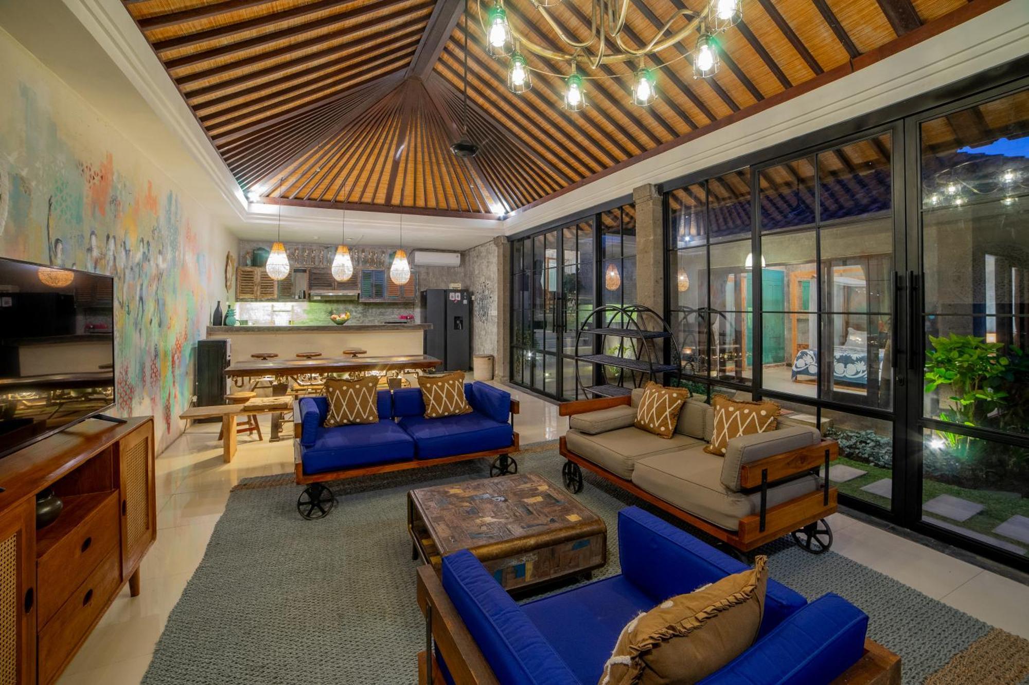 Villa Elysium Fields - Rustic Meets Industrial Chic Design Canggu Kültér fotó